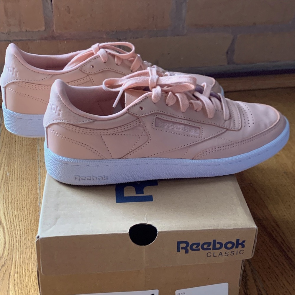 Reebok Club C 85 Rose Cloud/White Size 7
